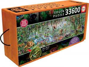 Puzzle 33600 piezas - Animales salvajes