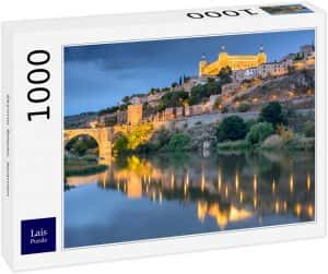 Puzzle de skyline de Toledo de 1000 piezas de Lais - Los mejores puzzles de Toledo
