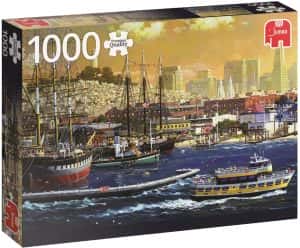 Puzzles San Francisco - Puzzle del Puerto de San Francisco con barcos de 1000 piezas
