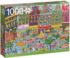 Puzzles de Bruselas - Puzzle animado de Bruselas de 1000 piezas