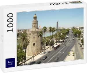 Puzzles de Sevilla - Puzzle de Sevilla de la torre del Oro de 1000 piezas