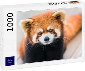 Puzzles de pandas rojos - Puzzle de panda rojo posando de 1000 piezas