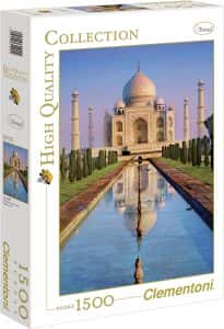 Puzzles del Taj Mahal en la India - Puzzle de 1500 piezas del Taj Mahal de Clementoni