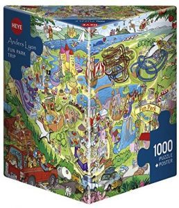 Los mejores puzzles de Lyon - Puzzle de 1000 piezas triangular de Lyon