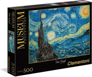 Los mejores puzzles de la noche estrellada de Van Gogh - Puzzle de 500 piezas de la noche estrellada de Van Gogh de Clementoni
