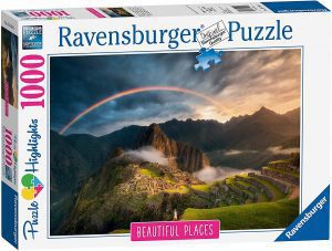 Los mejores puzzles del Machu Picchu - Puzzle de 1000 piezas de Arcoiris en Machu Picchu de Ravensburger