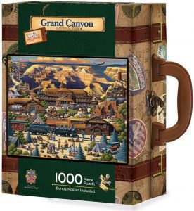 Puzzles de la ruta 66 - Puzzles de la route 66 en EEUU - Puzzle de 1000 piezas la ruta 66 y el Gran Cañón en Arizona