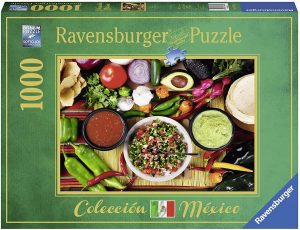 Los mejores puzzles de México - Puzzle de 1000 piezas de comida mexicana