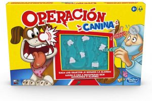 Juegos de mesa de Operación Canina de Hasbro para niños