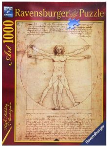 Los mejores puzzles del Hombre de Vitruvio - Puzzle de 1000 piezas del Hombre de Vitruvio de Leonardo Da Vinci de Ravensburger