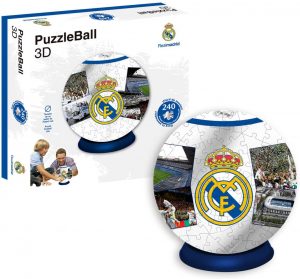 Los mejores puzzles del Real Madrid del Santiago Bernabeu - Puzzle del Real Madrid en 3D de 240 piezas