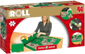 manta para adultos de 26 x 46 pulgadas Godob Puzzle tapete enrollable para juegos divertidos 