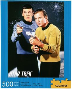Los mejores puzzles de Star Trek - Puzzle de Kirk y Spock de Star Trek de 500 piezas de Aquarius