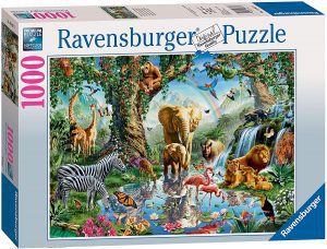 Los mejores puzzles de animales - Puzzles de animales con cascada de 1000 piezas de Ravensburger