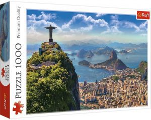 Los mejores puzzles del Cristo Redentor de Brasil - Puzzle de Cristo Redentor de Río de Janeiro de 1000 piezas de Trefl