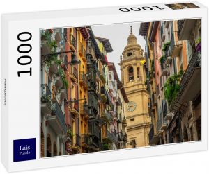 Puzzle de calles de Pamplona de Navarra de 1000 piezas de Lais - Los mejores puzzles de Pamplona en Navarra