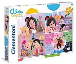 Puzzle de Cleo y Cuquin de 3x48 piezas de Clementoni 2 - Los mejores puzzles de Cleo y Cuquin