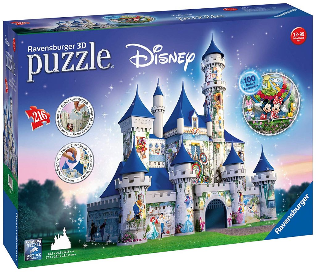 Castillo de Disney Puzzle en 3D