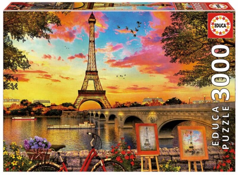 Puzzle París Desde Arriba - 1000 Piezas: Descubre La Ciudad De La Luz