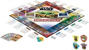 Tablero De Monopoly De Baby Yoda De The Mandalorian. Los Mejores Juegos De Mesa Del Monopoly
