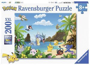Puzzles de Pokemon - Puzzle de pokemon en una isla