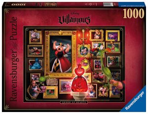 Puzzle de Disney Villainous - La Reina Roja de Alicia en Wonderland