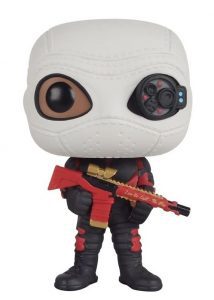 Funkos de villanos de Batman - Funko de Deadshot con máscara