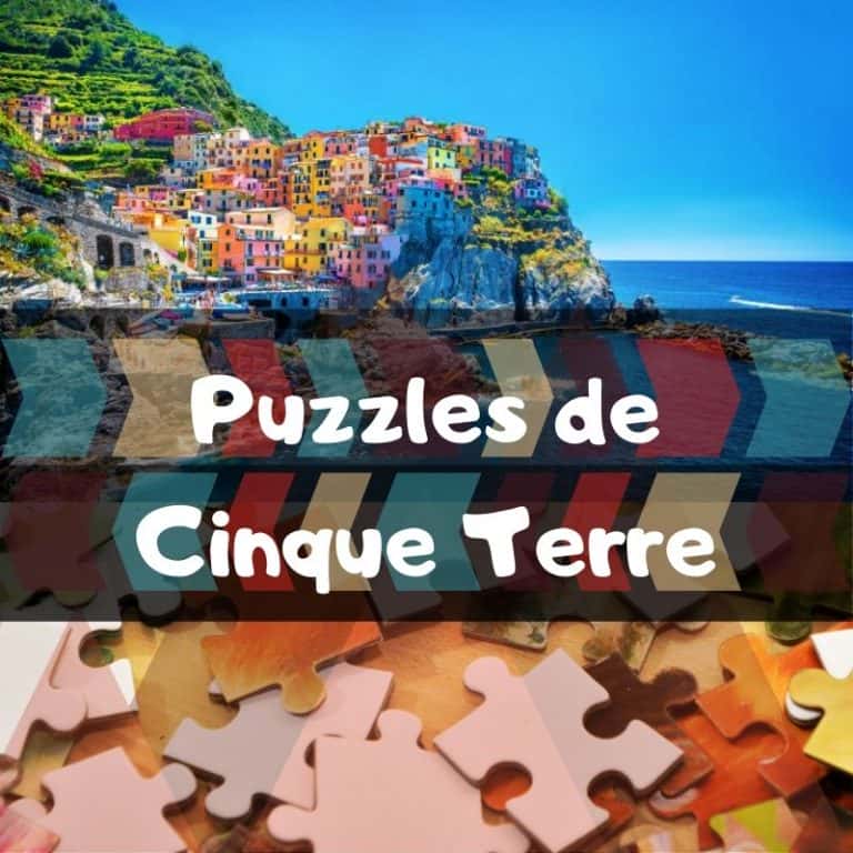 Los mejores puzzles de Cinque Terre en la Spezia, Italia - Puzzles de Manarola, Monterosso, Vernazza, Corniglia y Riomaggiore