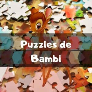 Los mejores puzzles de Disney de Bambi