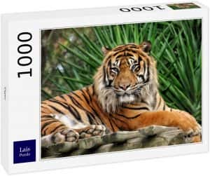 Los mejores puzzles de tigres - Puzzle de 1000 piezas de Lais de tigre descansando