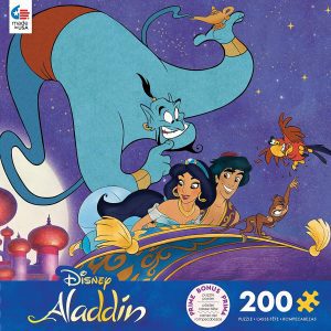 Puzzle de AladdÃ­n de 200 piezas de Ceaco - Los mejores puzzles de Disney - Puzzle de Aladdin