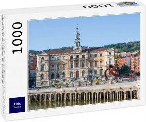 Puzzle de Ayuntamiento de Bilbao de 1000 piezas de Lais - Los mejores puzzles de ciudades de España - Puzzle de Bilbao