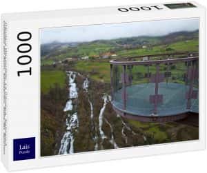 Puzzle de Cascadas de GÃ¡ndara en Cantabria de 1000 piezas de Lais