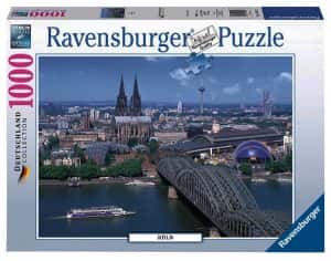 Puzzle de Colonia de Alemania de 1000 piezas de Ravensburger - Los mejores puzzles de Colonia de Alemania - Puzzles de ciudades del mundo