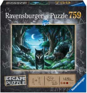 Puzzle de Exit de lobos 759 piezas de Ravensburger - Los mejores puzzles de lobos