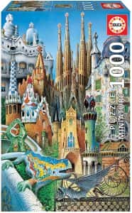 Puzzle de Gaudi de 1000 piezas - Los mejores puzzles de BCN