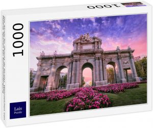 Puzzle de La Puerta de AlcalÃ¡ de Madrid de Lais de 1000 piezas - Los mejores puzzles de Madrid