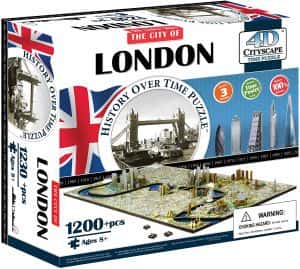 Puzzle de Londres en 4D - Los mejores puzzles de Londres de Inglaterra - Puzzles de ciudades del mundo