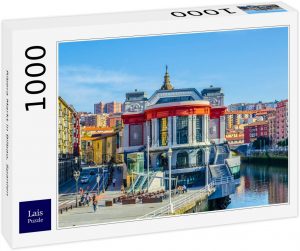 Puzzle de Mercado de Ribera de Bilbao de 1000 piezas de Lais - Los mejores puzzles de ciudades de España - Puzzle de Bilbao