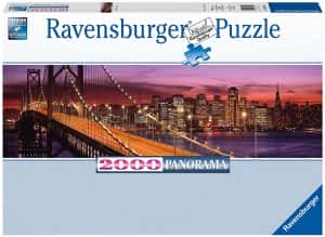 Puzzle de Panorama de Golden Gate de 2000 piezas de Ravensburger - Los mejores puzzles de San Francisco - Puzzles de EEUU