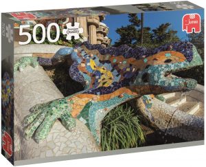 Puzzle de Park Güell de Barcelona de 500 piezas de Jumbo - Los mejores puzzles de ciudades de España - Puzzle de Barcelona