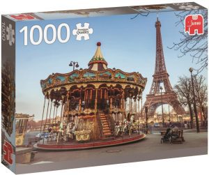 Puzzle de París de Francia de 1000 piezas de Jumbo - Los mejores puzzles de París de Francia - Puzzles de ciudades del mundo
