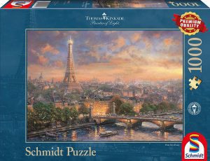 Puzzle de París de Francia de 1000 piezas de Schmidt - Los mejores puzzles de París de Francia - Puzzles de ciudades del mundo
