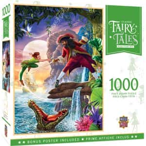 Puzzle de Peter Pan vs Garfio de 1000 piezas de Master Pieces - Los mejores puzzles de Pter Pan