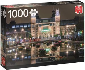 Puzzle de Rijksmuseum de Ámsterdam de 1000 piezas de Jumbo - Los mejores puzzles de Ámsterdam en Holanda - Puzzles de ciudades del mundo