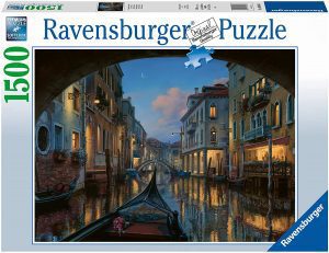 Puzzle de Sueño veneciano de 1500 piezas de Ravensburger - Los mejores puzzles de Venecia - Puzzle de Venecia