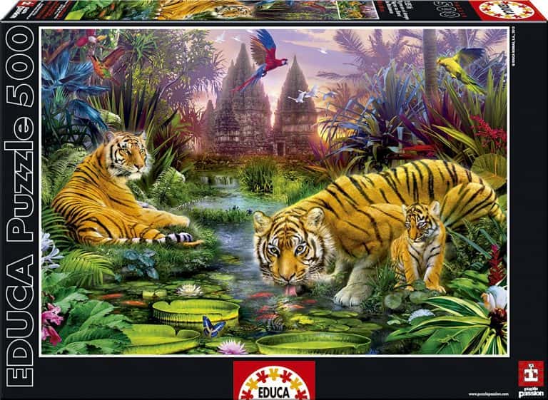 Educa borras Volviendo De La Sabana Wooden Puzzle 4000 pieces Multicolor Kidinn