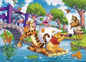 Puzzle de Winnie The Pooh barco de 104 piezas de Clementoni - Los mejores puzzles de Winnie The Pooh - Puzzle de Disney