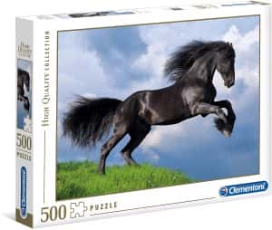 Puzzle de caballo de 500 piezas de Clementoni - Los mejores puzzles de caballos
