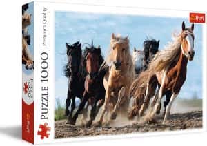 Puzzle de caballos de 1000 piezas de Trefl - Los mejores puzzles de caballos